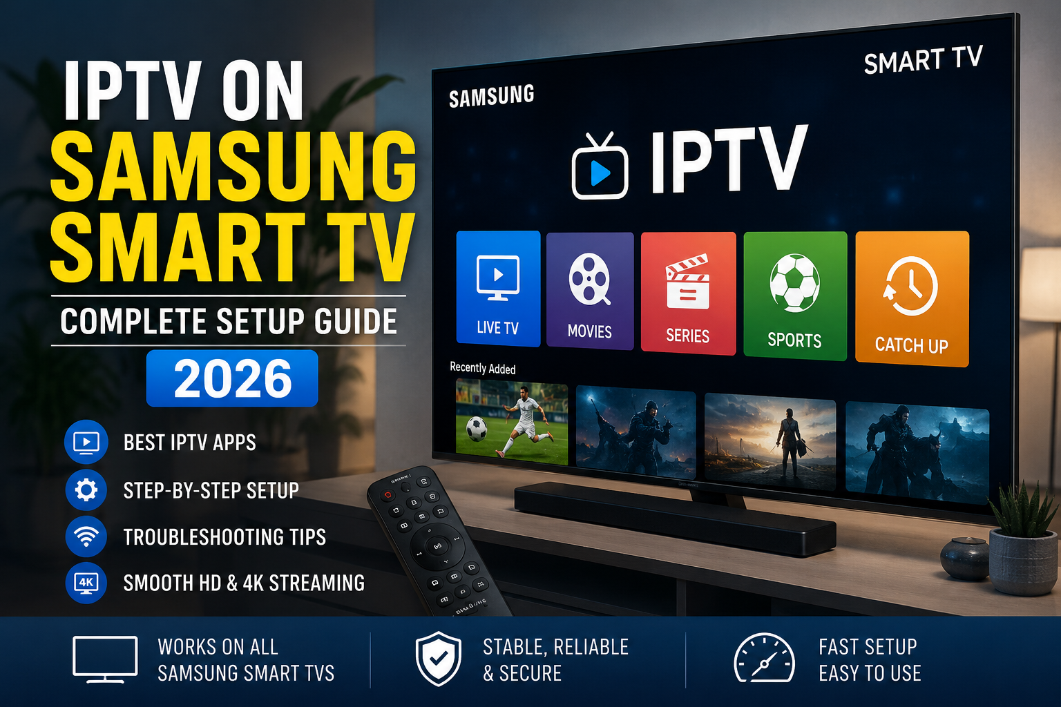 IPTV on Samsung Smart TV