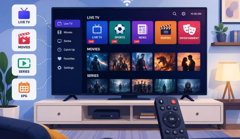Best IPTV Apps for Smart TVs in The USA
