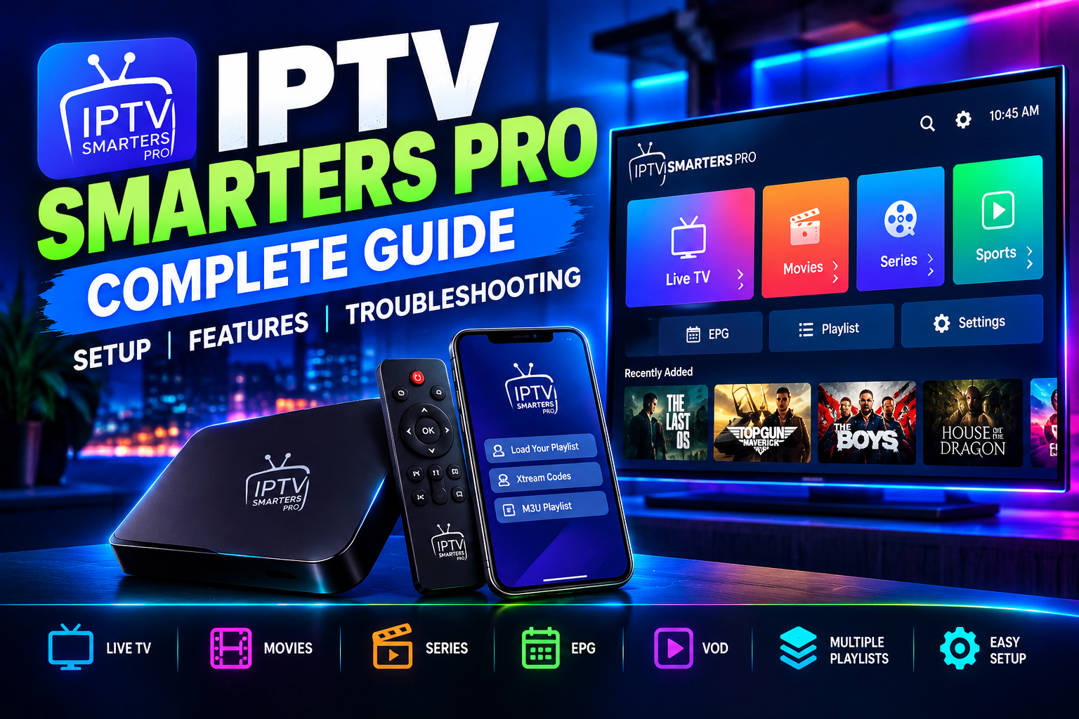 IPTV Smarters pro